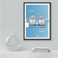 Image 2 of Sneaker Poster Air Jordan 3 “Lucky Shorts”