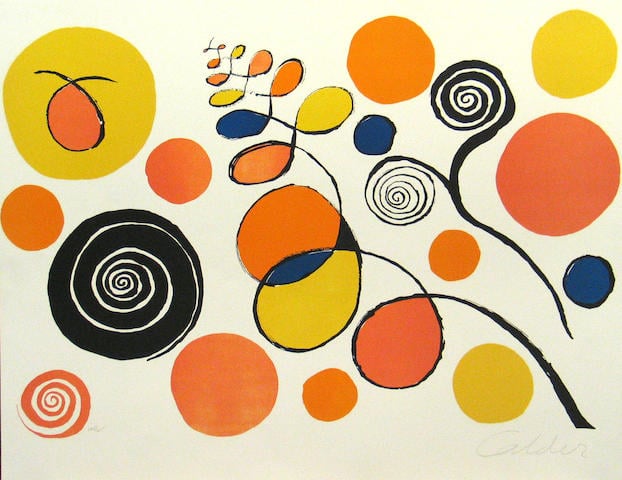 Image of alexander calder / musical variations / 40/001