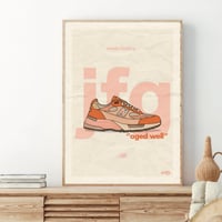 Image 2 of Sneaker Poster New Balance 992 x Joe Freshgoods “Aged Well”