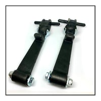 Image 3 of Rubber Bonnet Fastener Straps Catch Latch Hook Race/Rally Car 3 sizes Sold in pairs