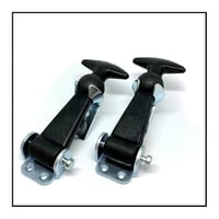 Image 2 of Rubber Bonnet Fastener Straps Catch Latch Hook Race/Rally Car 3 sizes Sold in pairs