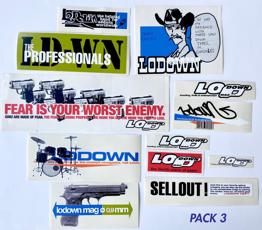 Vintage Stickerpack Lodown