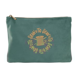 Image of "To Sew" Patch Collecting Pouch VELVET
