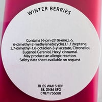Image 2 of WINTER BERRIES Wax melts snap bar home fragrance
