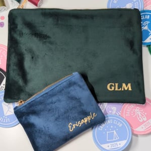 Image of "To Swap" Patch Collecting Pouch VELVET