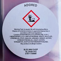 Image 2 of ADORED Wax Melt Snap Bar Clam Fragrance for the Home Gift 