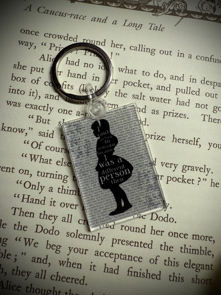 Image of Alice in Wonderland Keyring