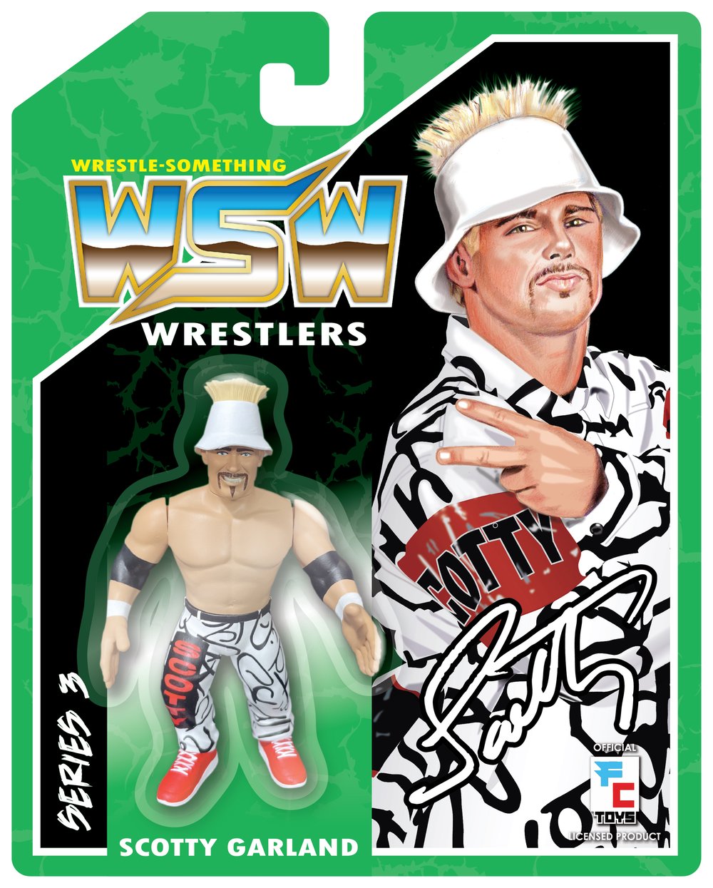 **PREORDER** SCOTTY GARLAND WRESTLE-SOMETHING WRESTLERS SERIES 3 BY FC TOYS