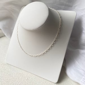 Image of Silver Mini Paperclip Necklace