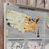 Image 2 of Carte scolaire représentant les Etats-Unis d'Amérique