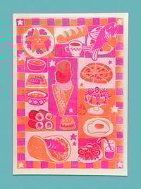 Image 1 of Stardew Valley Cooking A3 Risograph Print