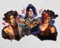 Image 2 of ARCANE X BALDURS GATE STICKERS