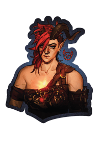 Image 5 of ARCANE X BALDURS GATE STICKERS