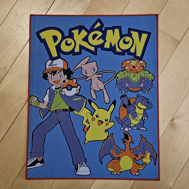 Poke Woven Back Patch