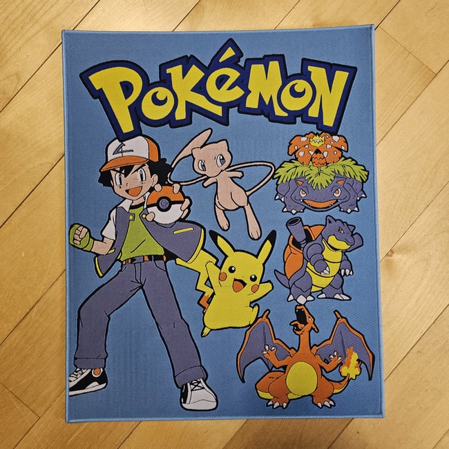 Poke Woven Back Patch