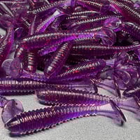 2.5" Salty Ripper Paddle Tail Purple Haze Swimbait