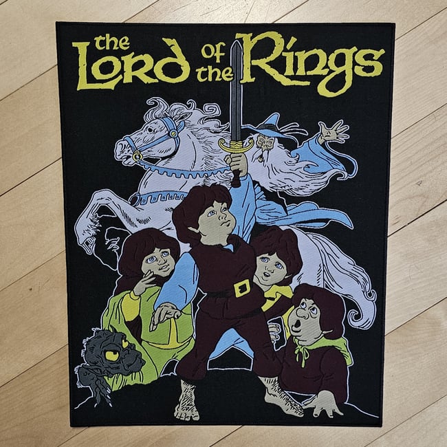 LOTR Woven Back Patch
