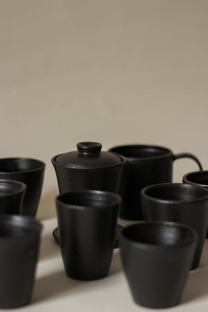 Image of gaiwan in black