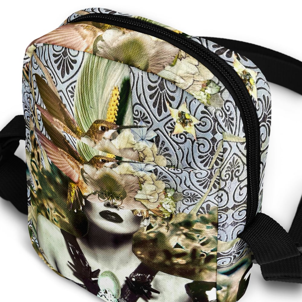 Image of The Personification of Smoke - All Over Print Utility Crossbody Bag