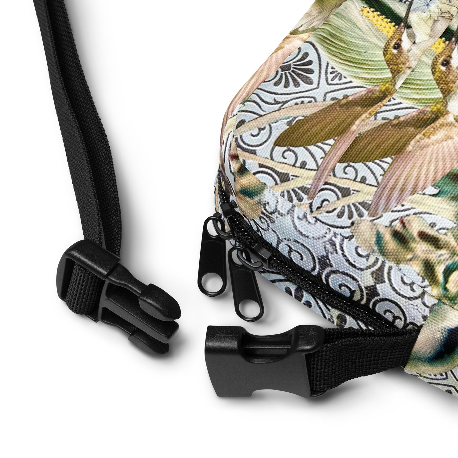 Image of The Personification of Smoke - All Over Print Utility Crossbody Bag