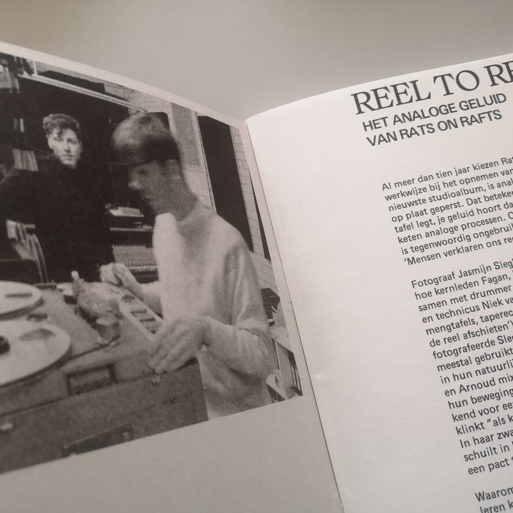 Reel to Reel - Het analoge geluid van Rats on Rafts  - Ltd. Edition Zine