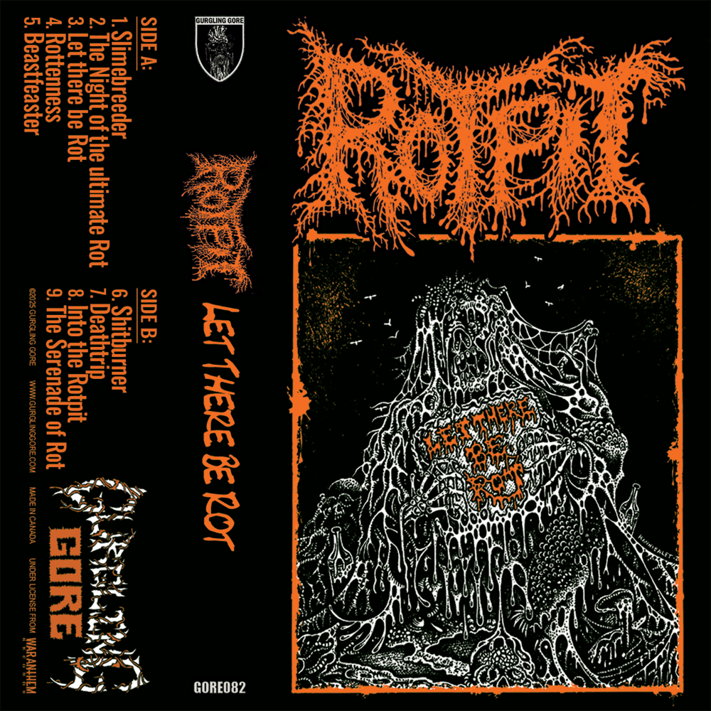 ROTPIT - "Let There Be Rot" cassette  **PREORDER**