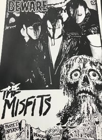 Image 3 of Misfits beware poster