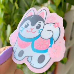 Image of HOLOGRAPHIC Inu Hariko STICKER