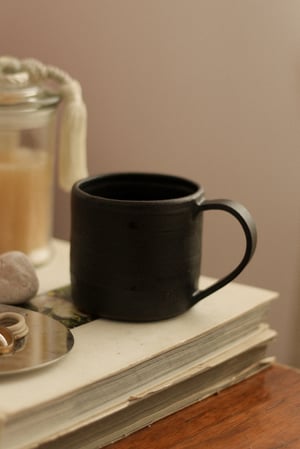 Image of mug in black