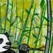 Image of TAKE IT EASY PANDA ART PRINT