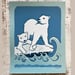 Image of URSUS MARITIMUS ART PRINT
