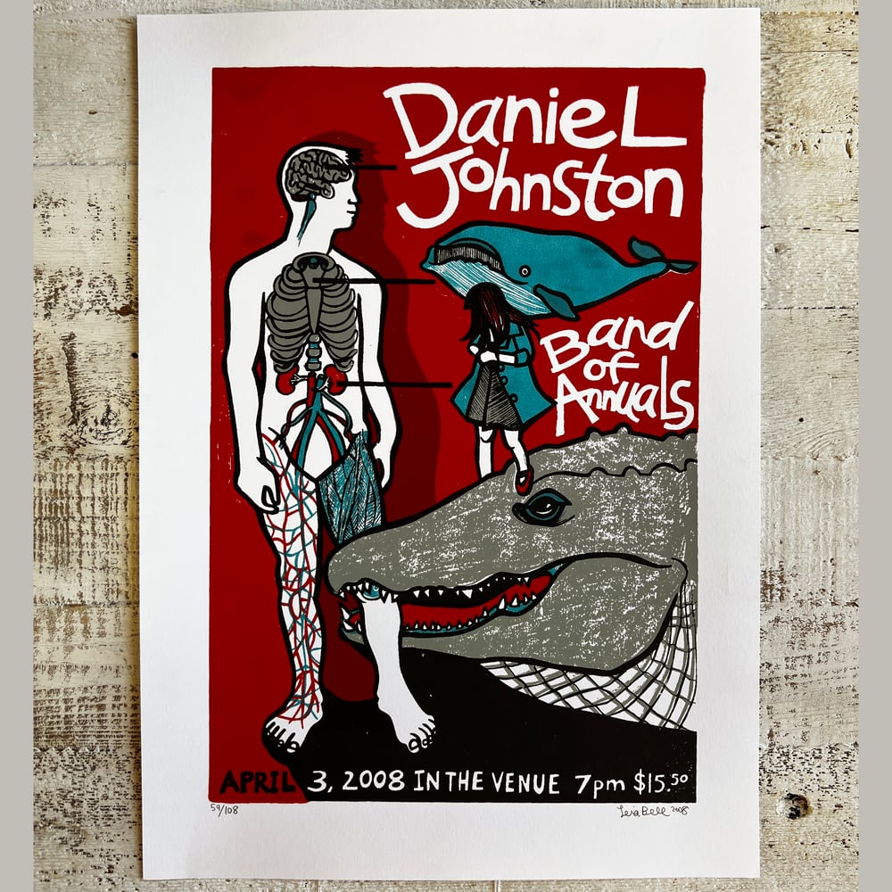 Image of DANIEL JOHNSTON POSTER