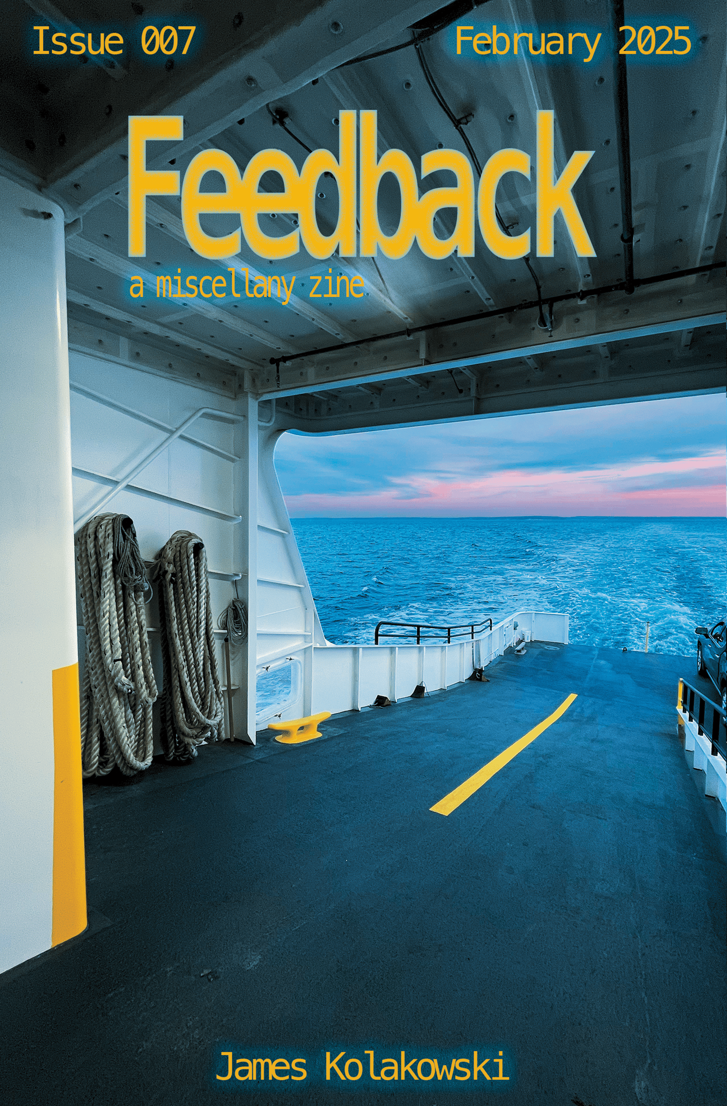 FEEDBACK 007 • February 2025