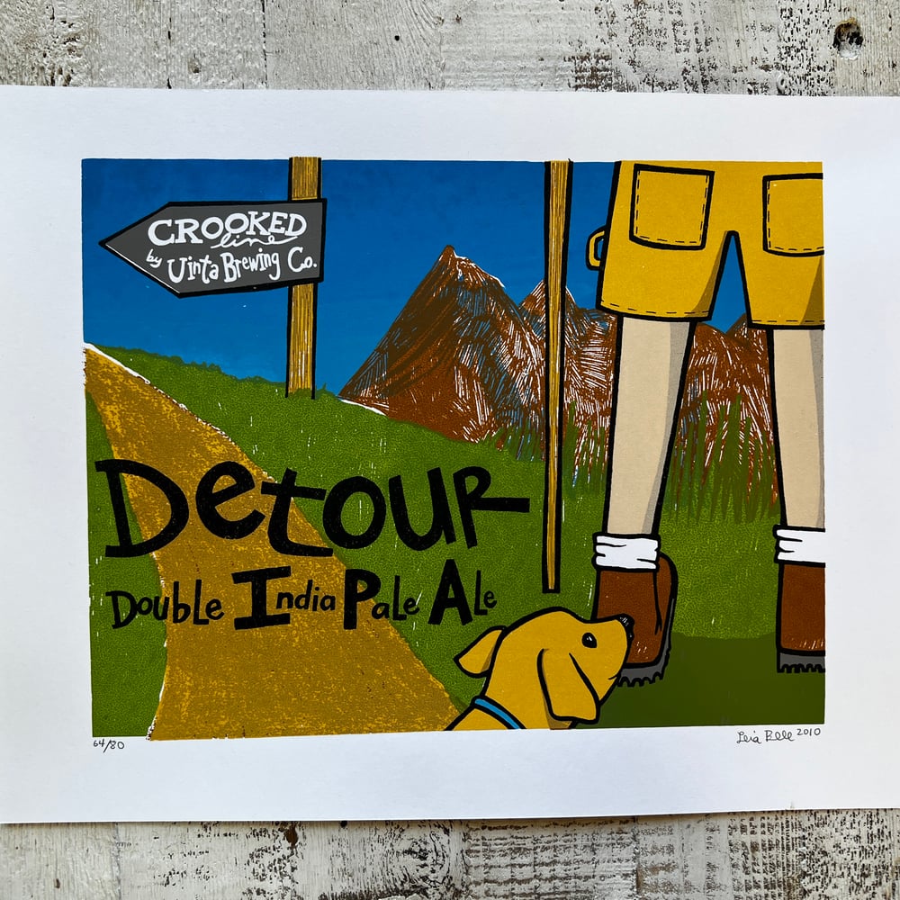 Image of DETOUR DOUBLE IPA POSTER