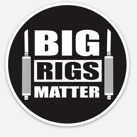 Image of Big Rigs Matter 3" Circle sticker