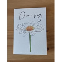 Image 2 of April birth month flower card