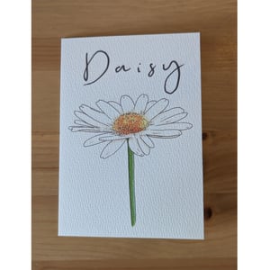 Image of April birth month flower card