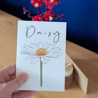 Image 3 of April birth month flower card