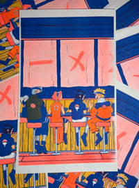 Image 4 of Naruto Ichiraku Risograph Print
