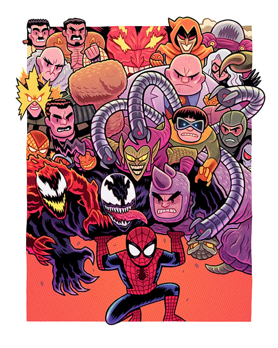 Image of With Great Power. Timed Edition Print. This is a PRE-SALE. Available until 3/2 Midnight PT.