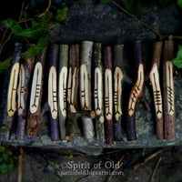 Image 3 of Tree Breath Staves - Lunar Celtic Tree Calendar (TC001-7)