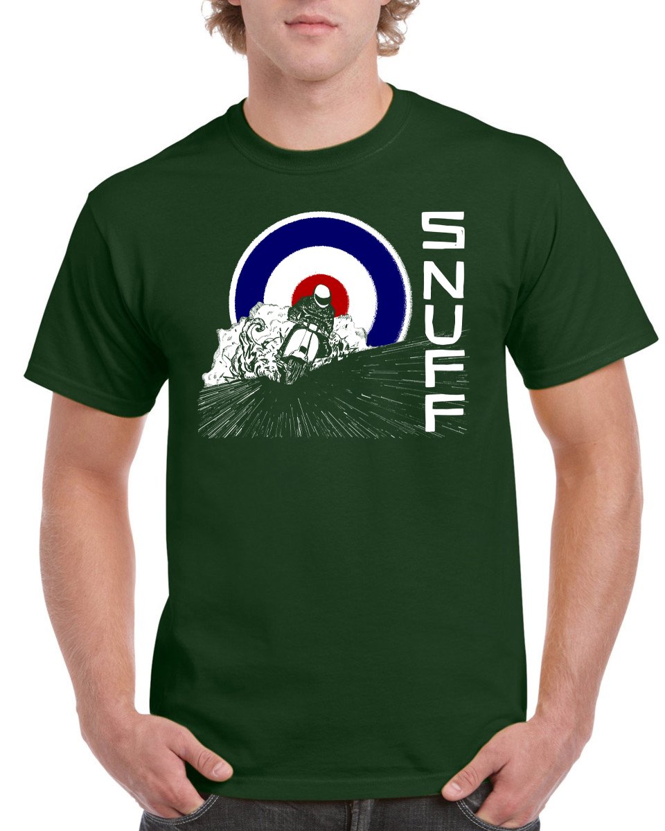 Snuff T-Shirt - Pre-Order Only! (Black, Green, Tweed, Red & Maroon)