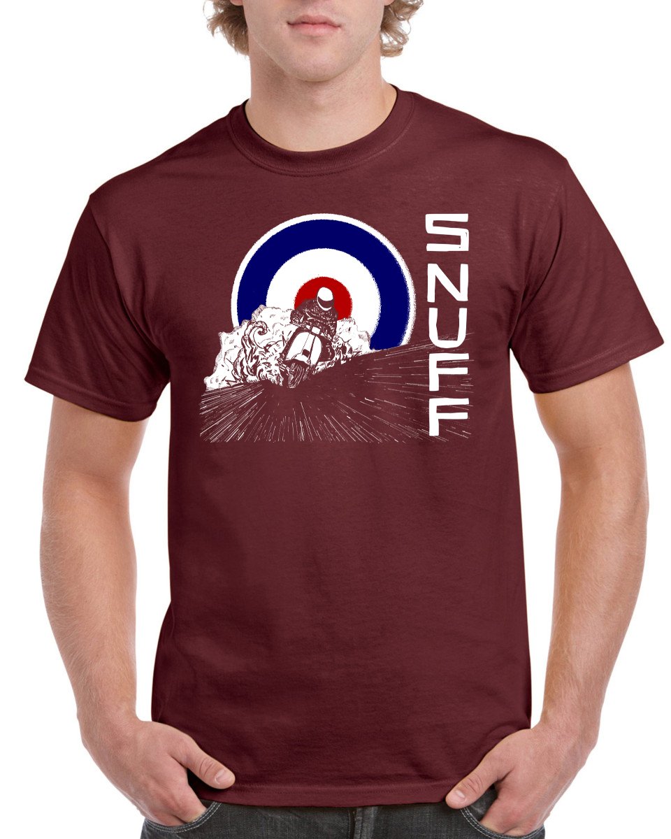 Snuff T-Shirt - Pre-Order Only! (Black, Green, Tweed, Red & Maroon)