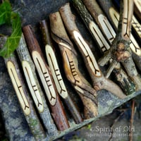 Image 1 of Tree Breath Staves - Lunar Celtic Tree Calendar (TC001-8)