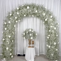 Image 2 of Gypsophila & Rose Centerpieces