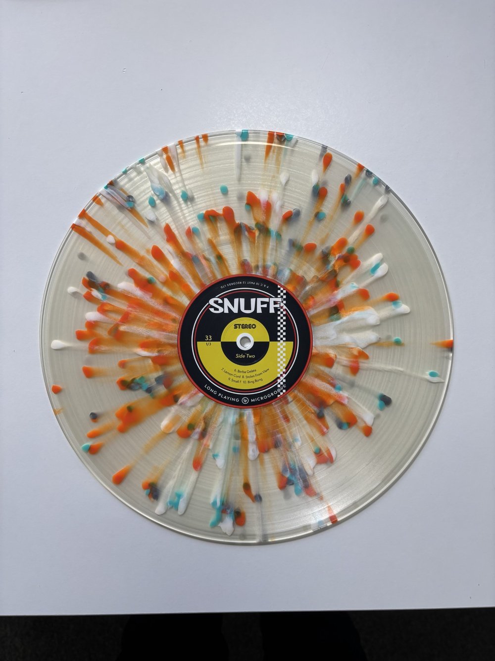 SNUFF - X2 Splatter Vinyl Variants - Crepuscolo Dorato Della Bruschetta Borsetta...................