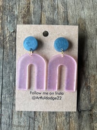 70’s Vibe blue/soft pink 