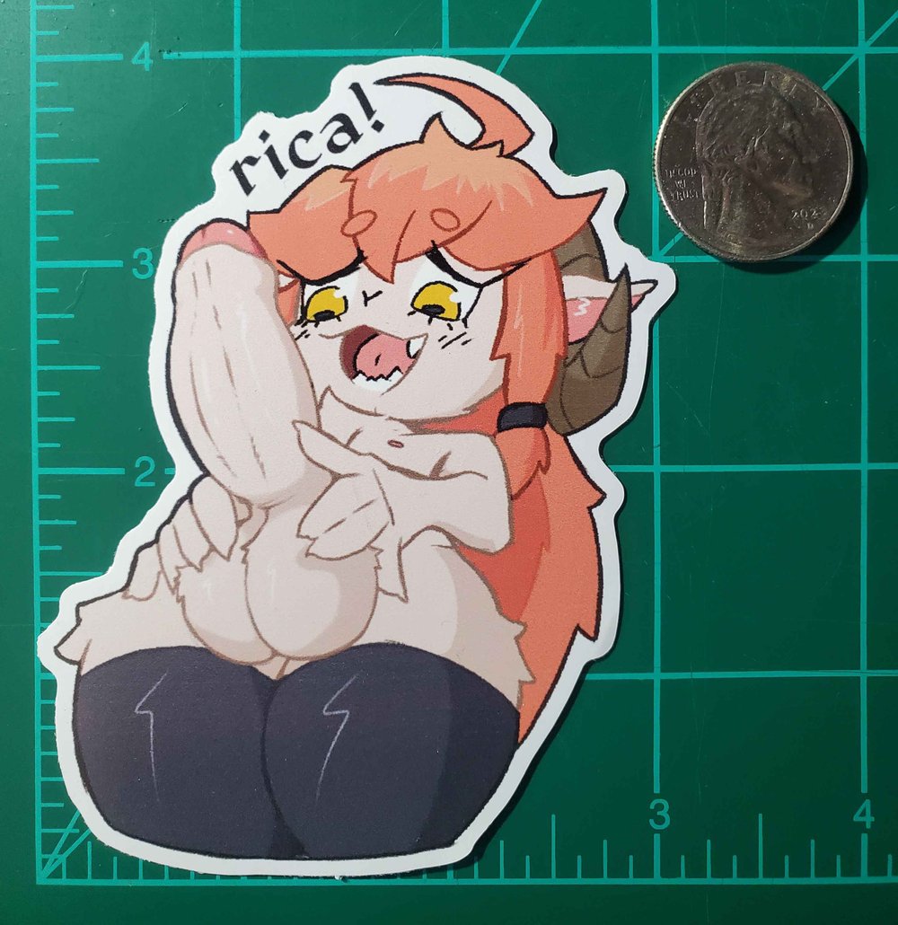 Rica the Ram - Vinyl Stickers