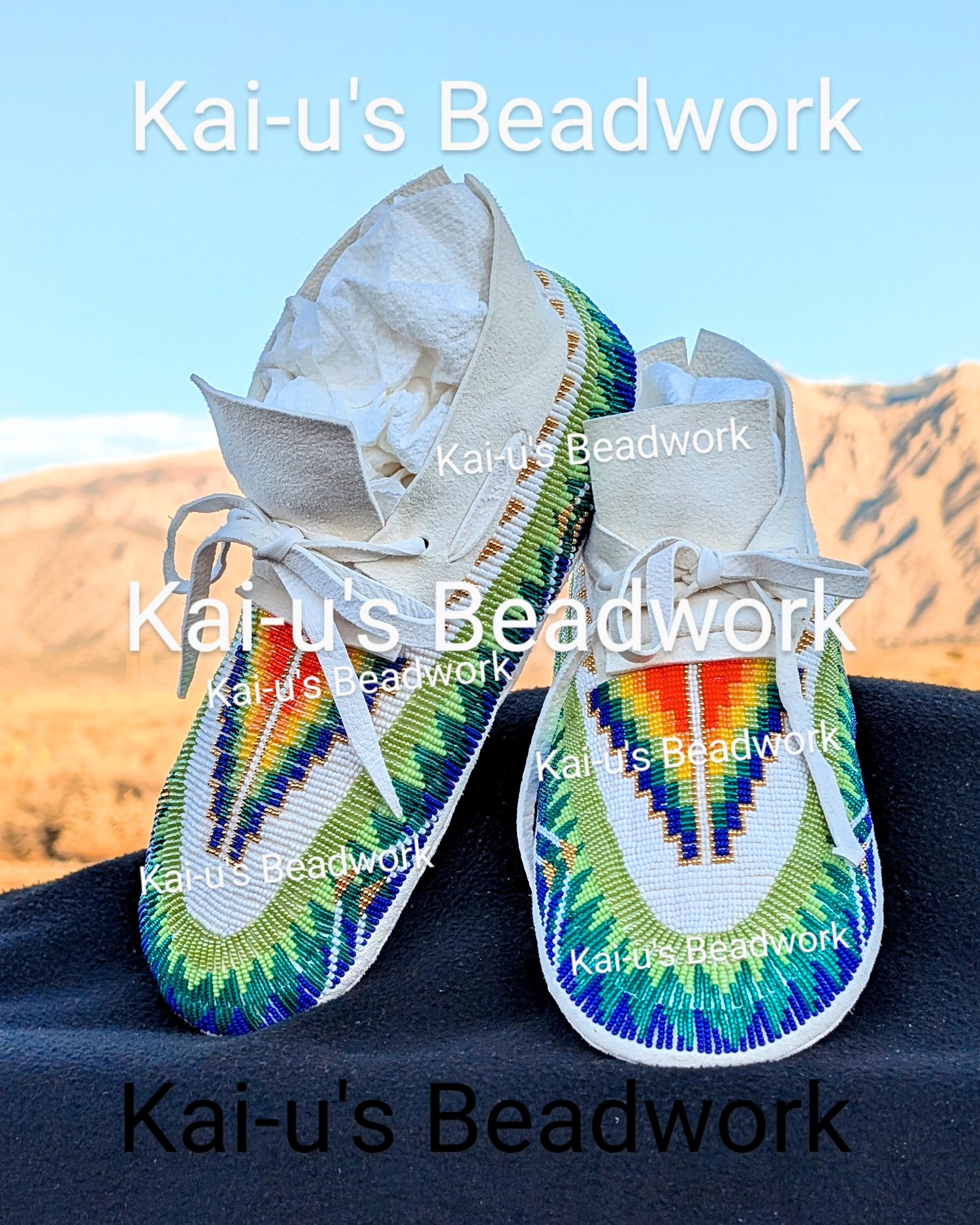 Image of "Parrot" Moccasins