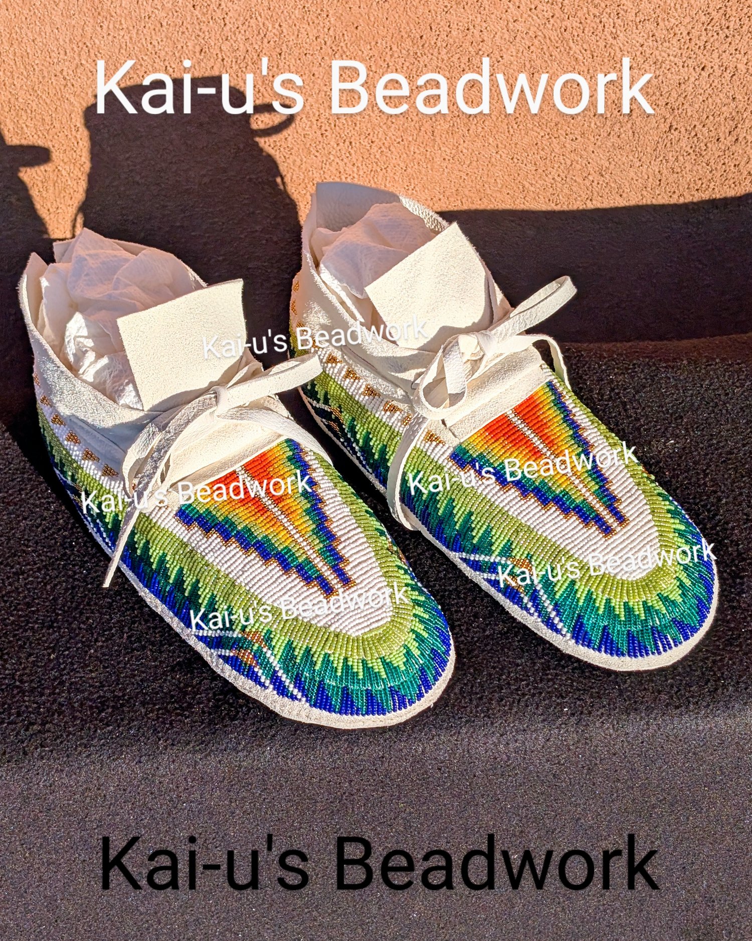 Image of "Parrot" Moccasins